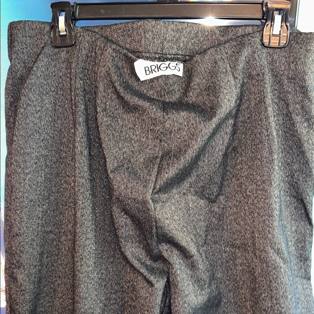 Briggs Gray Women’s Dress Straight Leg Size 20W Zipper on the side. - Picture 2 of 5